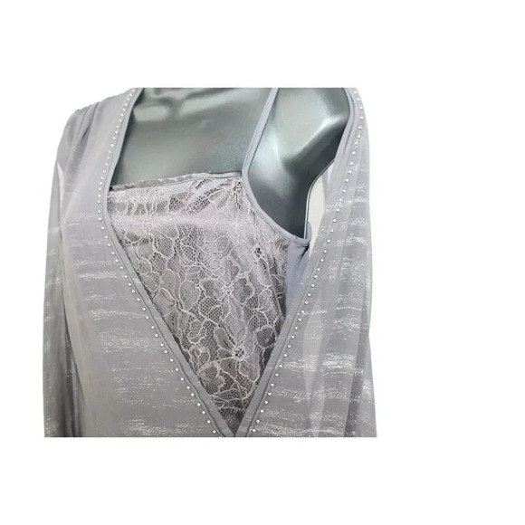 YIGUE ladies brown dress size M - Picture 9 of 12